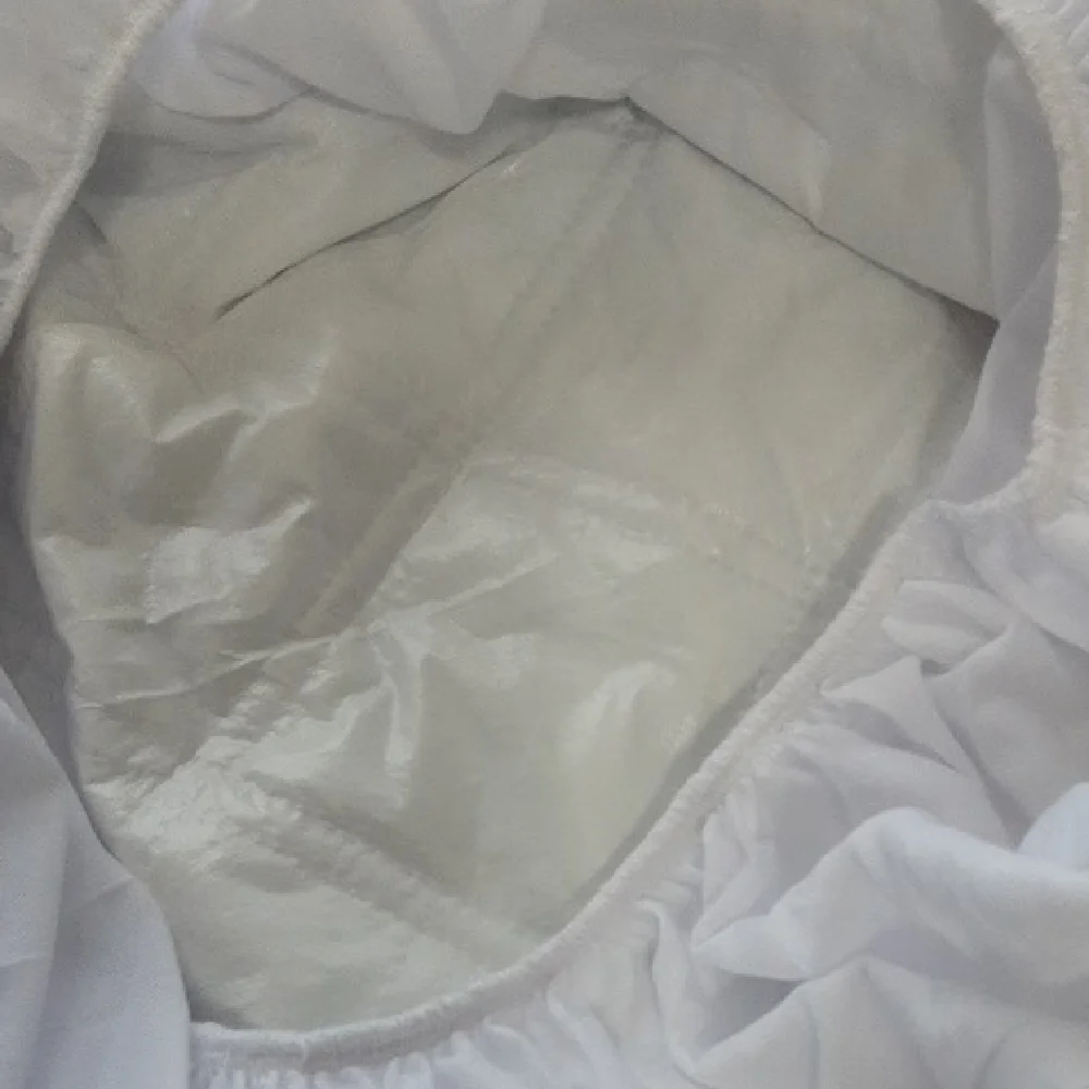White Crib Mattress Pad - Soft Hypoallergenic Protection